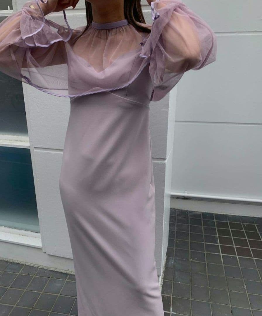 MANY WAY AIRY VEIL DRESS　アメリヴィンテージ
