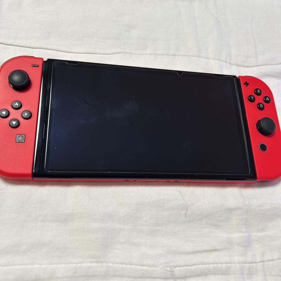Nintendo Switch 有機ELモデル本体 レッド充電器付き