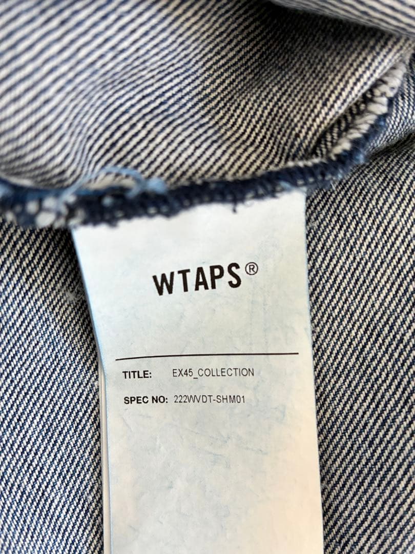 ジャケット・アウター WTAPS WCPO 01 LS DENIM 222WVDT-SHM01
