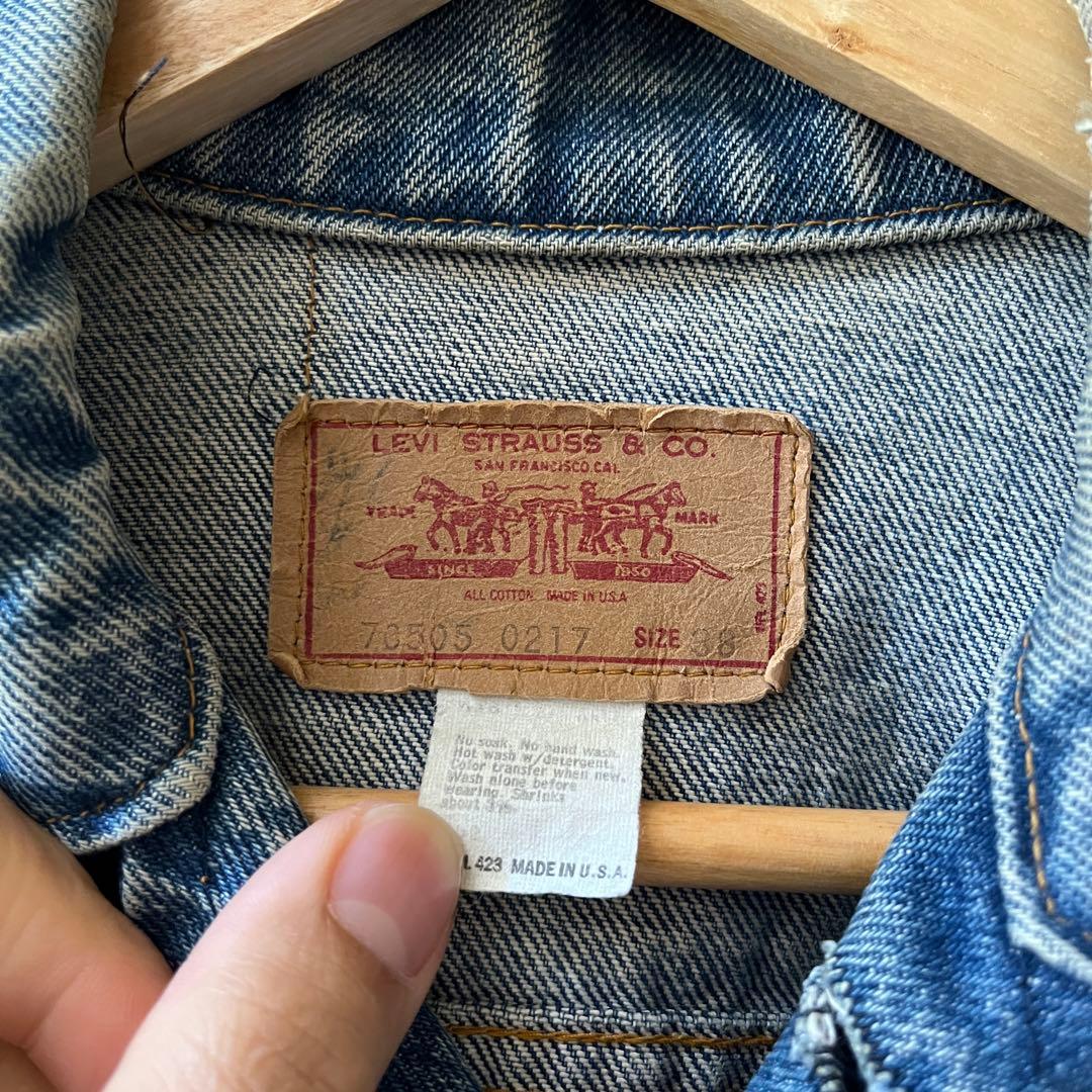 ジャケット・アウター Levi's 70505 0217/size38