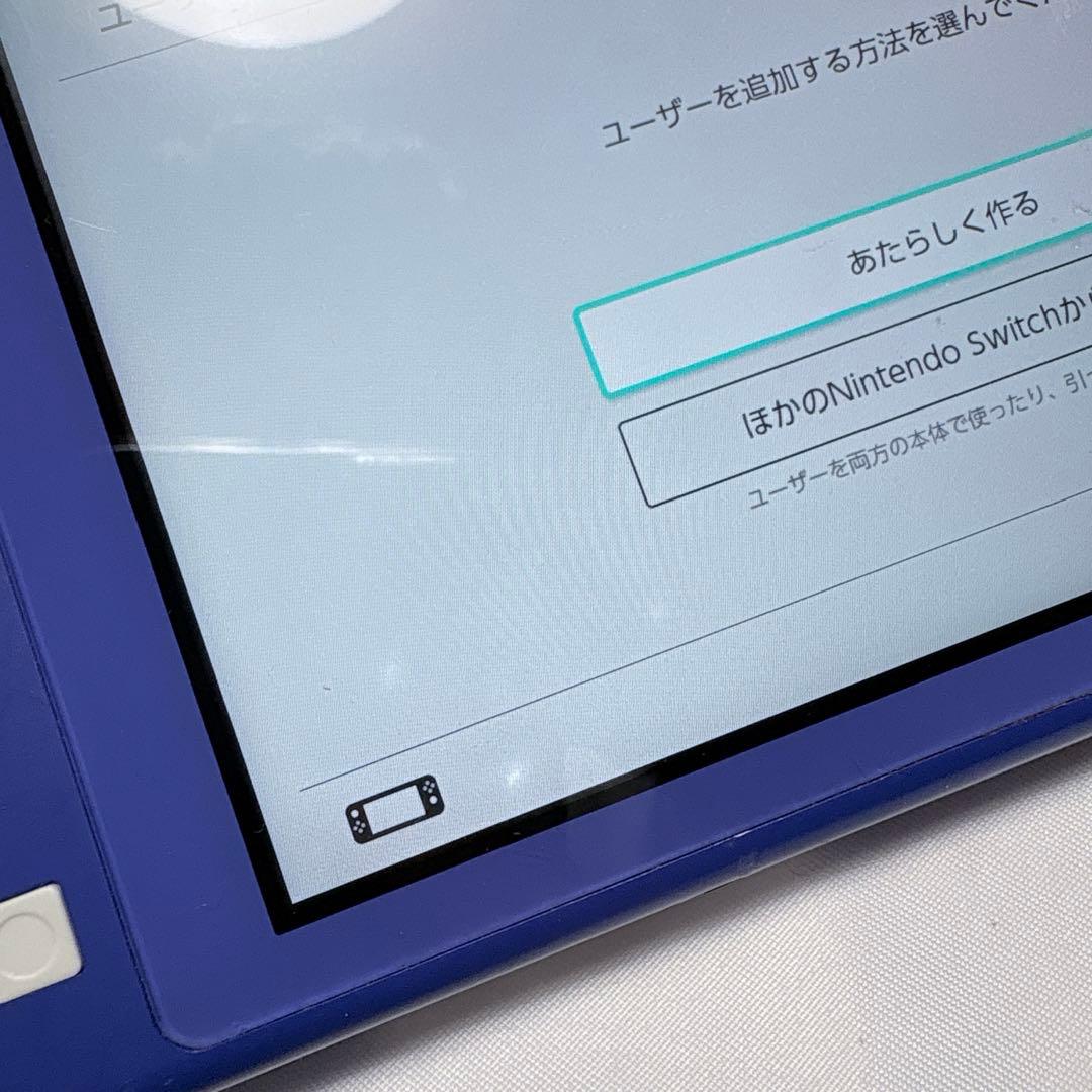 Nintendo switch Lite 本体 ブルー 動作確認済み