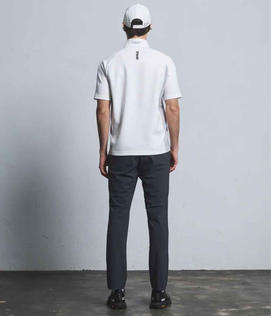 TFW49 HALF ZIP S/S MOCK NECK 新作
