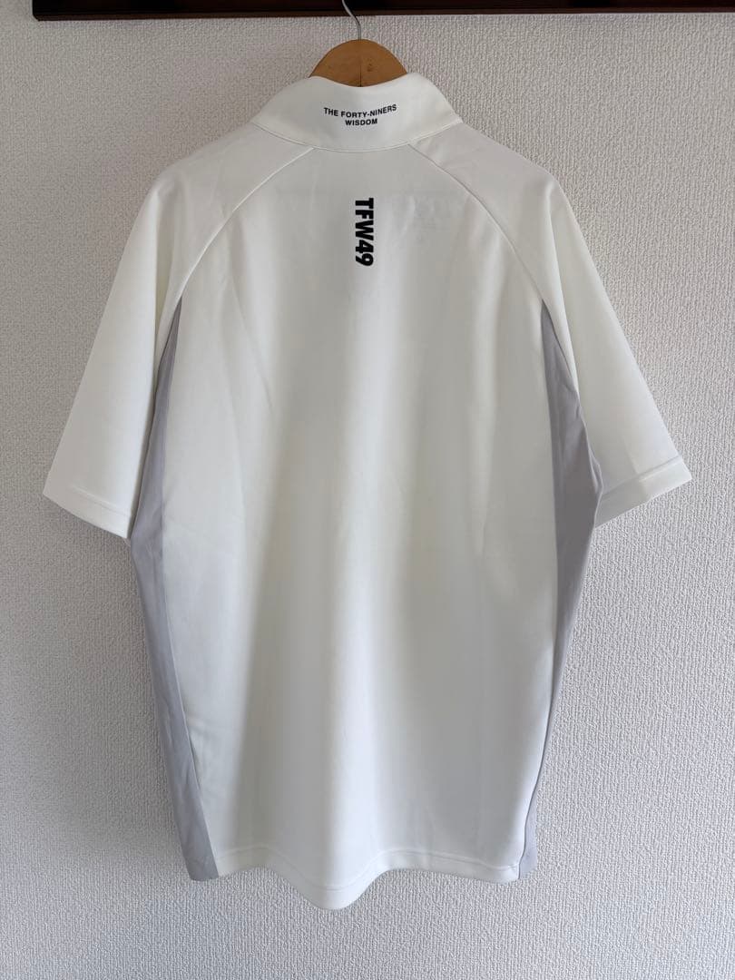 TFW49 HALF ZIP S/S MOCK NECK 新作