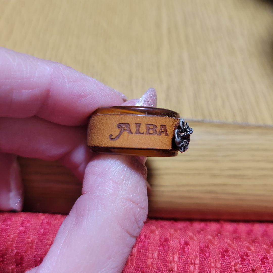 ALBA ROSA レザーリング 希少激レア