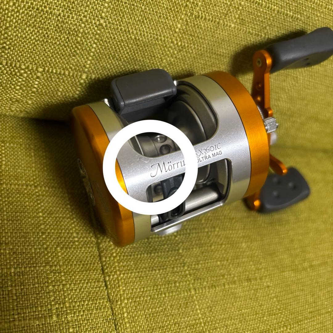 懺*撃様 希少品！！ABU モラム SX3601C サンセットオレンジ ウルトラ