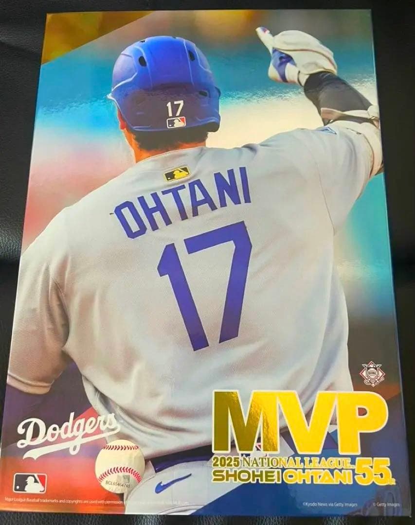 【NEW】大谷翔平 2025年NL MVP受賞記念プレミアムフレームセット