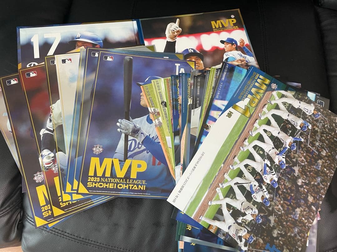 【NEW】大谷翔平 2025年NL MVP受賞記念プレミアムフレームセット