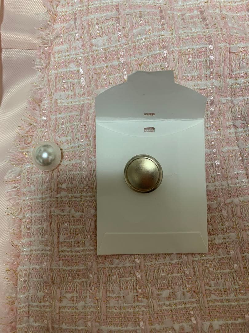【月末セール】CELFORD セルフォード　フレアペプラムツイードジレ 美品