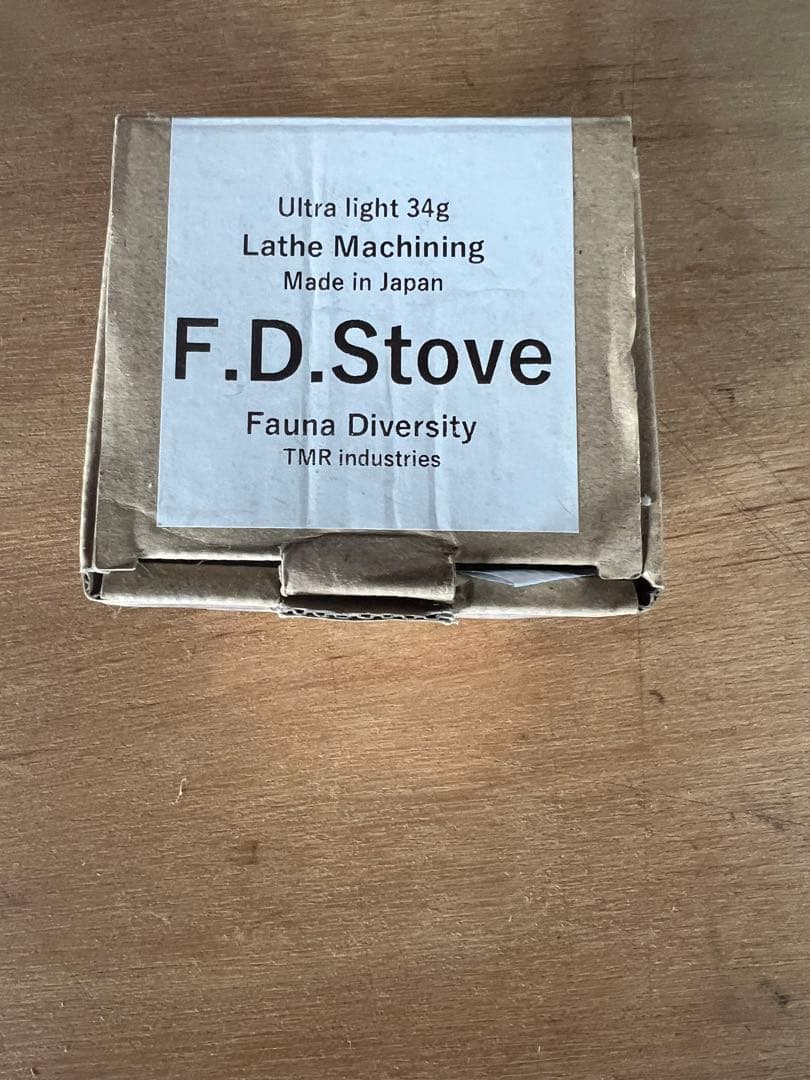 TMR F.D.Stove 未使用品