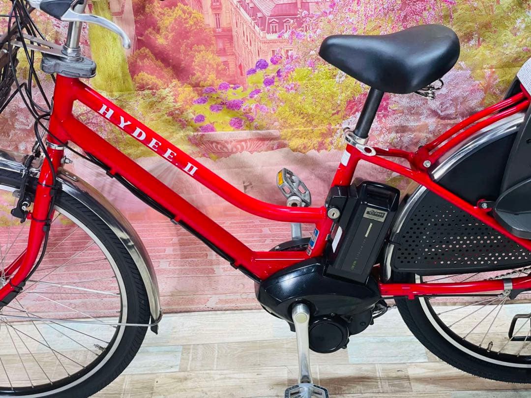 K2104 電動自転車ブリヂストン子供乗せ 26インチ HYDEE 8.7Ah
