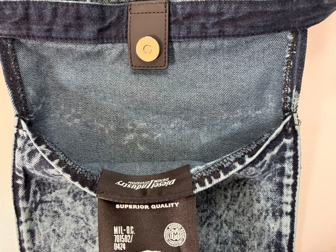 DIESEL ディーゼル　デニム　トートバック　大きめ