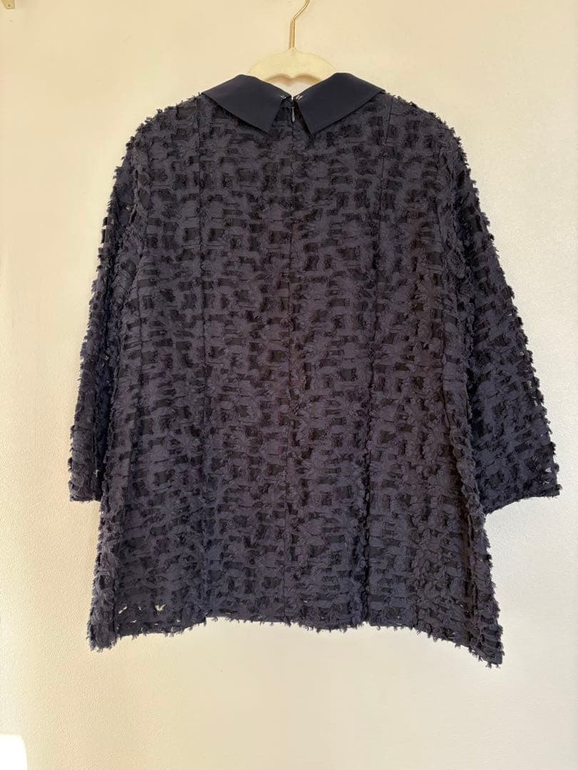 23区【VERYコラボ】ボタニカル カットジャカード ブラウス