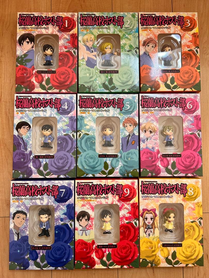 桜蘭高校ホスト部 dvd 全巻 セット 初回限定版フィギュア➕おまけ付