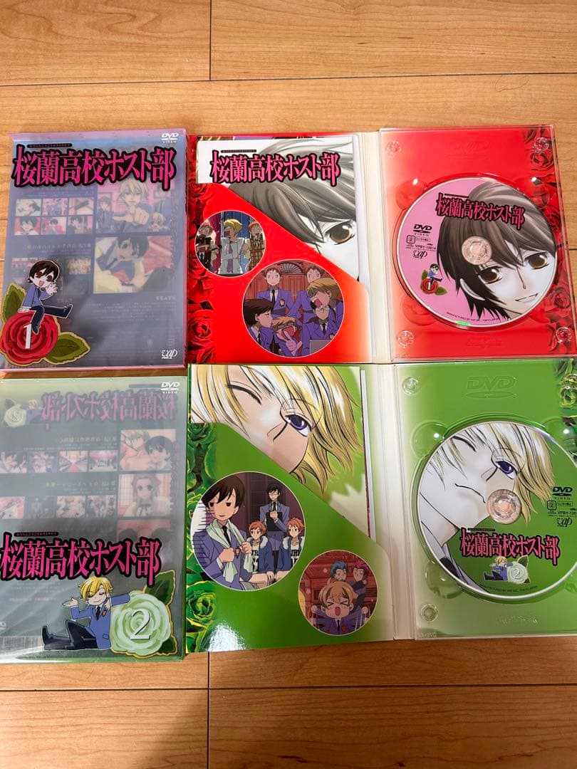 桜蘭高校ホスト部 dvd 全巻 セット 初回限定版フィギュア➕おまけ付