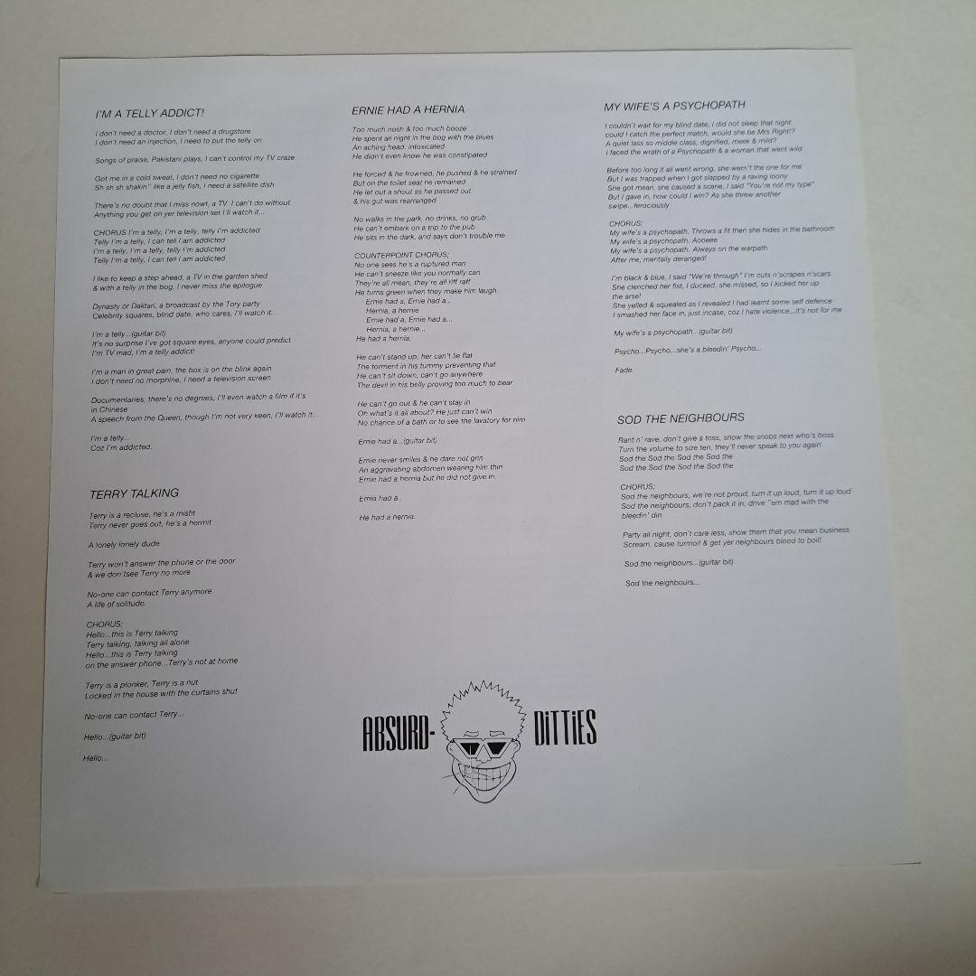 Toy Dolls トイドールズ LP2枚 パンク ロンドンナイト チバユウスケ