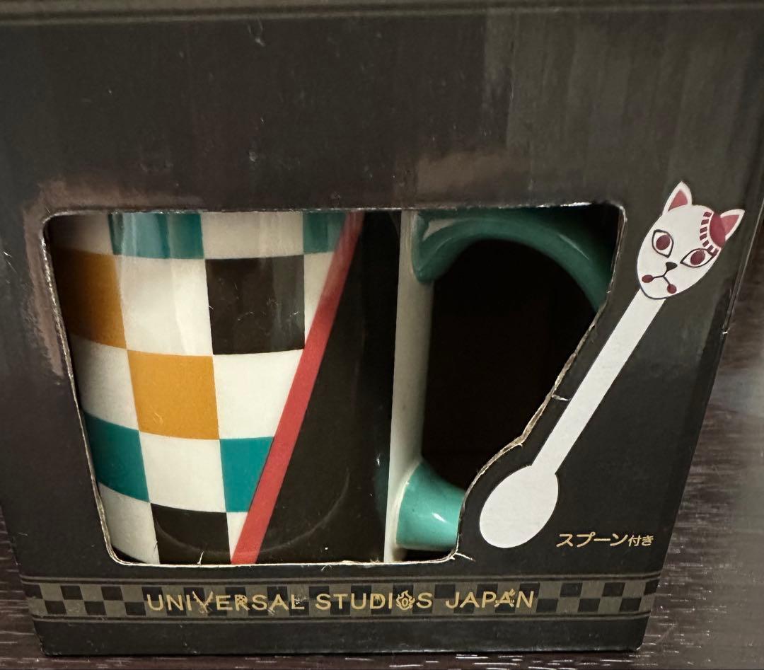新品◼️鬼滅の刃　ユニバコラボ　マグカップ＆スプーンセット◼️錆兎