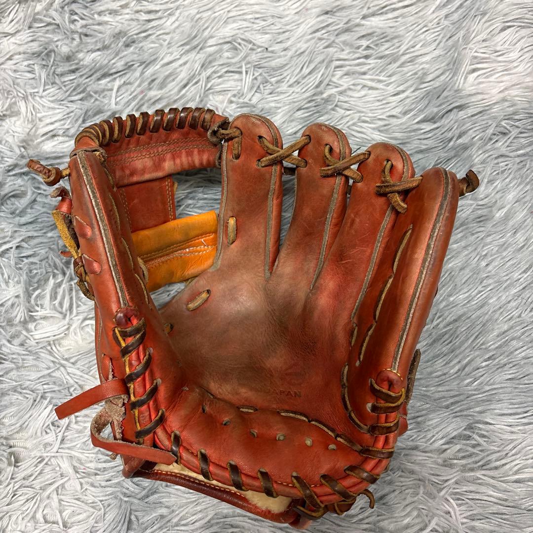 硬式野球グローブ アトムズ ブラウン レザー