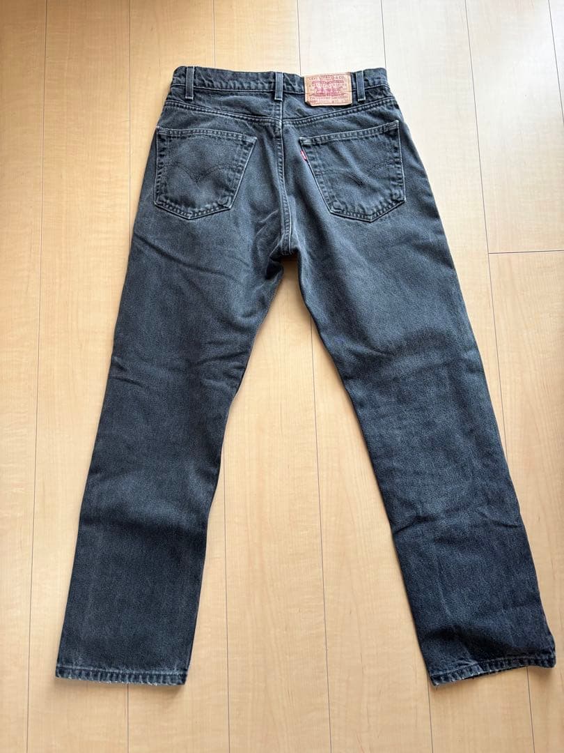 Levi's 505 USA製 後染め ブラック リーバイス