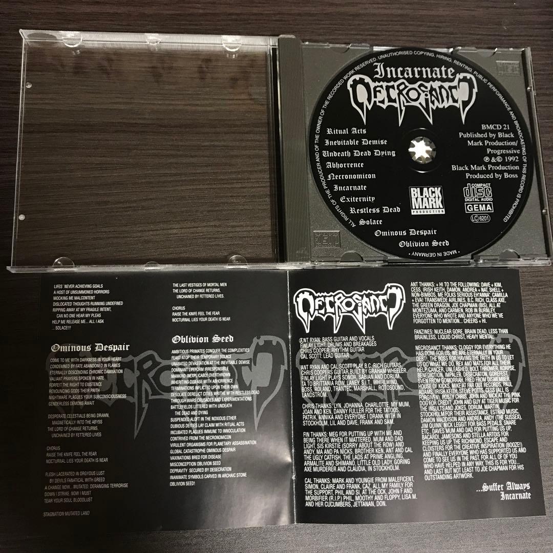 洋楽 Necrosanct / incarnate