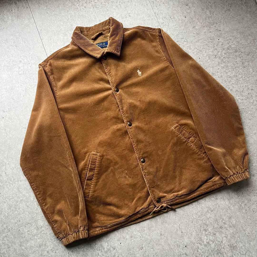 RALPH LAUREN ポロバイラルフローレン コーデュロイ コーチジャケット