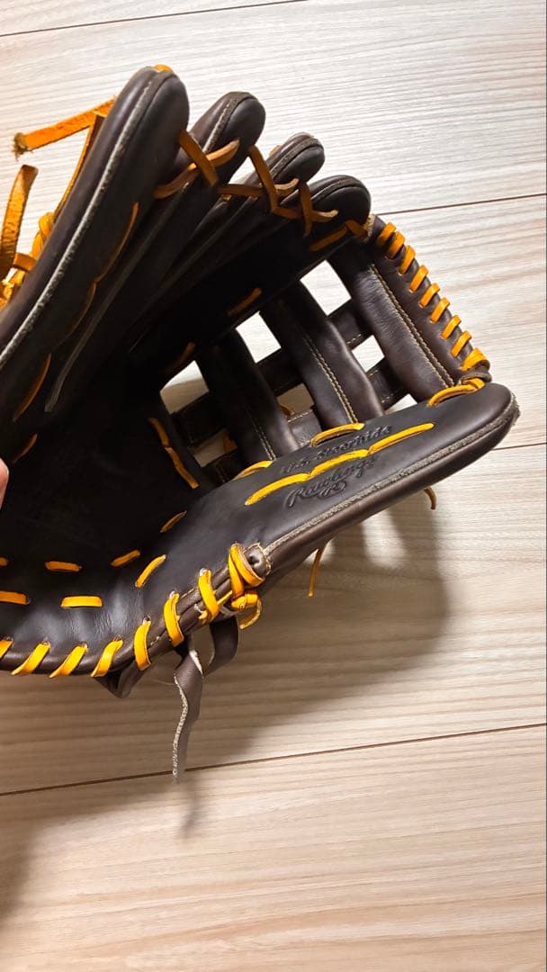 Rawlings 軟式グローブ ブラウン/オレンジ