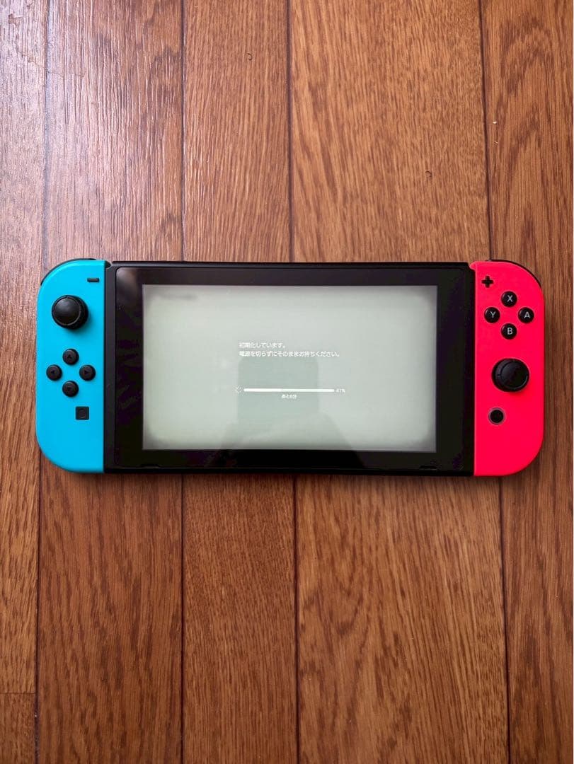 Nintendo Switch バッテリー強化版 本体Joy-Con一部不良