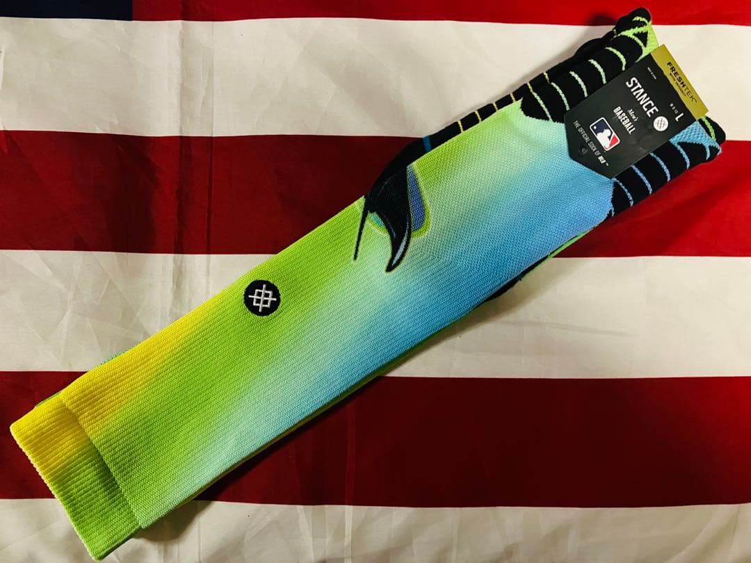 stance socks タンパベイ•レイズ　Rays球団創設　20周年　モデル