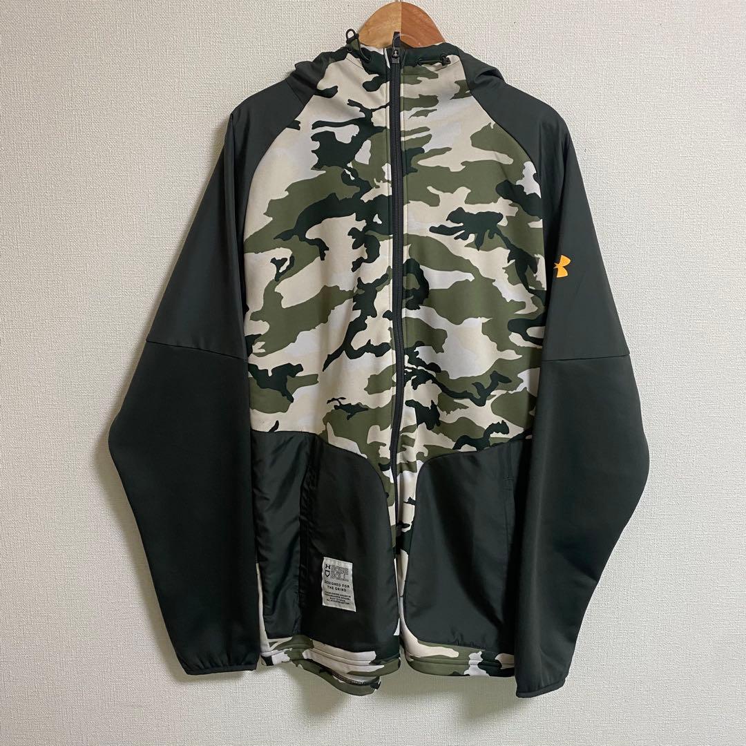 UNDER ARMOUR アンダーアーマー　フルジップ ジャケット　緑　L