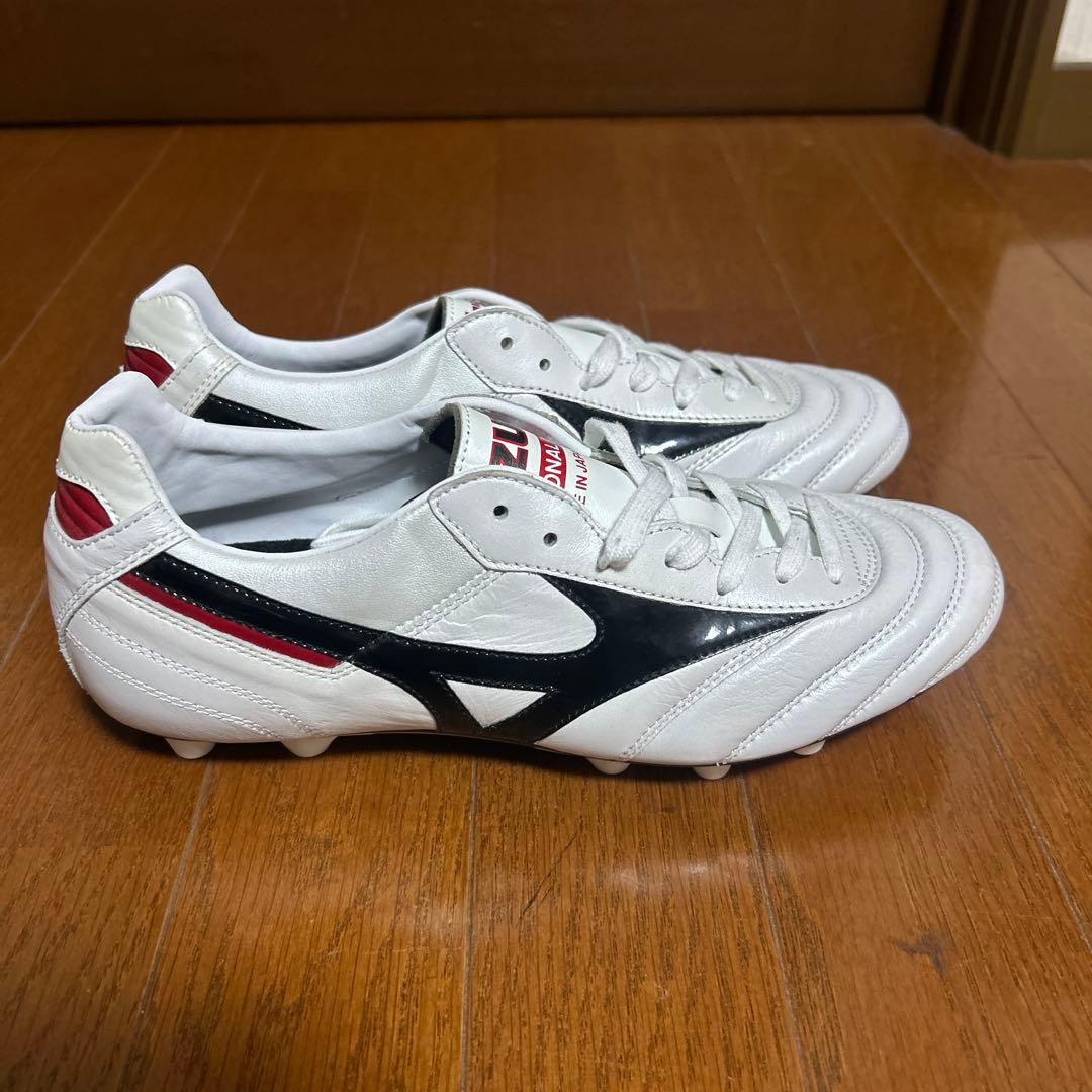 新品未使用　Mizuno Morelia 26cm 袋付き、お手入れセット