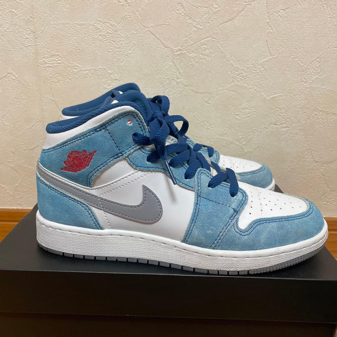 Nike GS Air Jordan 1 Mid ハイパーロイヤル