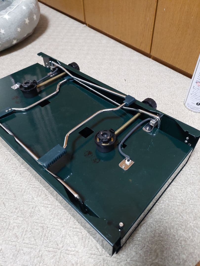 [希少品]イワタニ　ツインバーナーCB-55E　アウトドア　防災用