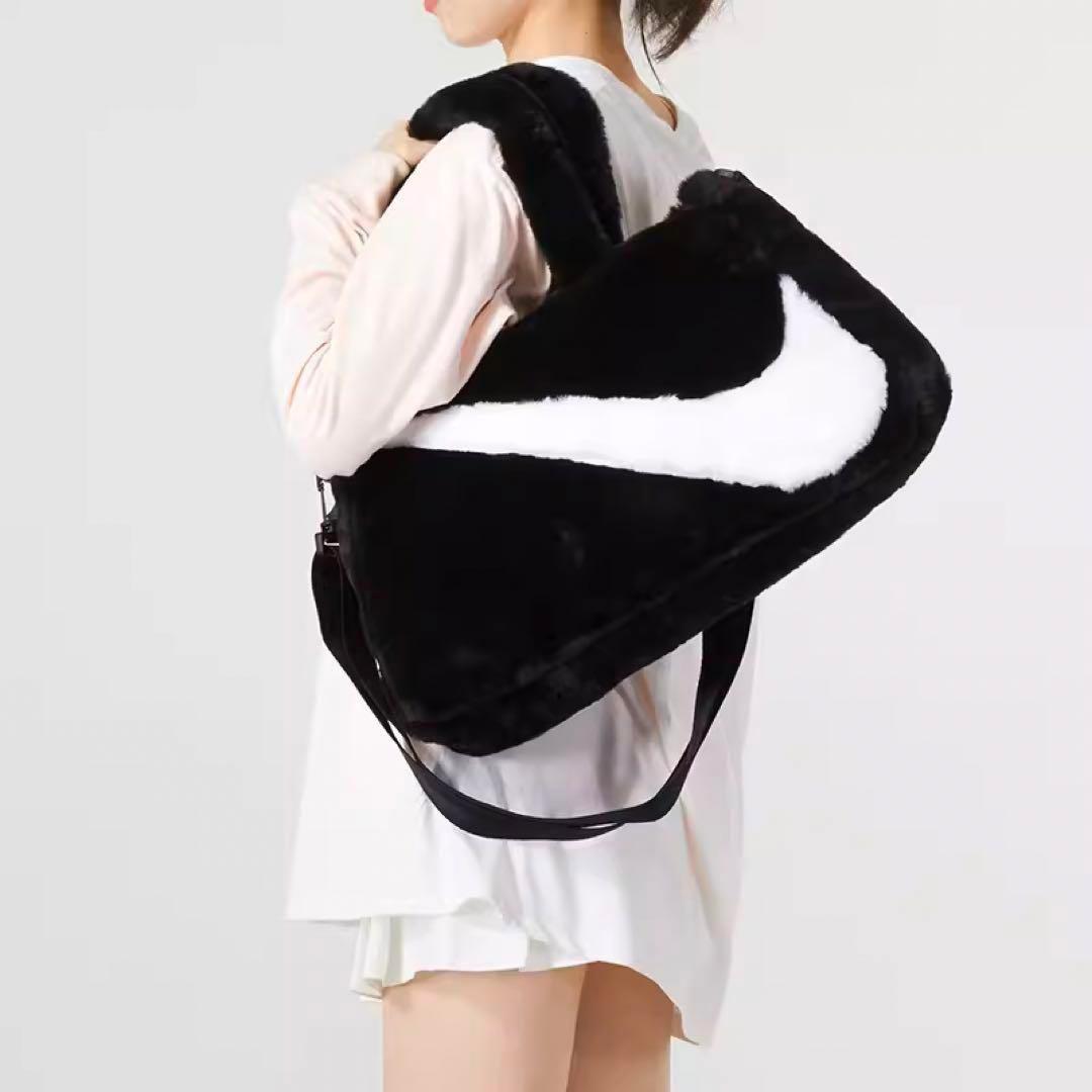 【完売品】 NIKE W NSW FX FUR TOTE HO23 BLACK