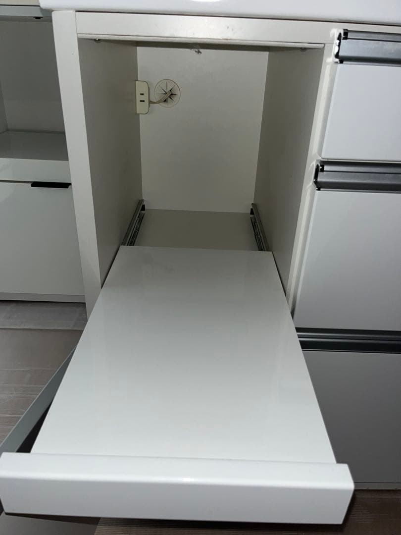 中古　カップボード　松田家具　【東京、神奈川】特別サービス有　食器棚