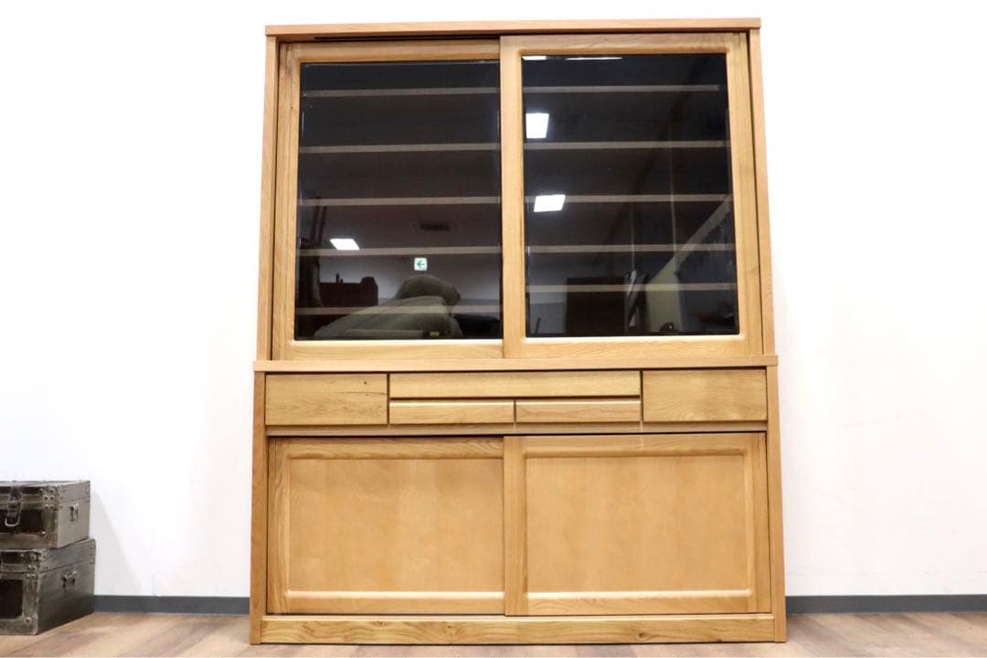 GMHS85○河口家具 ROC ローク 食器棚 カップボード ダイニングボード