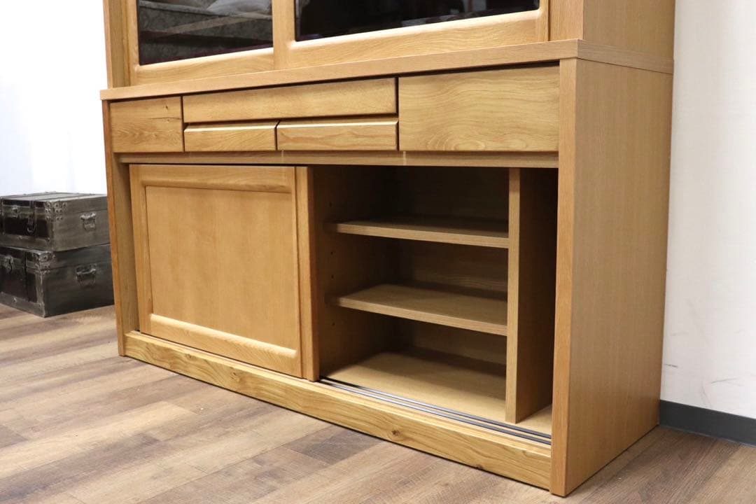 GMHS85○河口家具 ROC ローク 食器棚 カップボード ダイニングボード