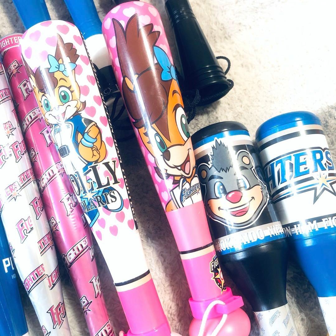 北海道日本ハムファイターズ 公式グッズ ツインスティック 12点 大量セット