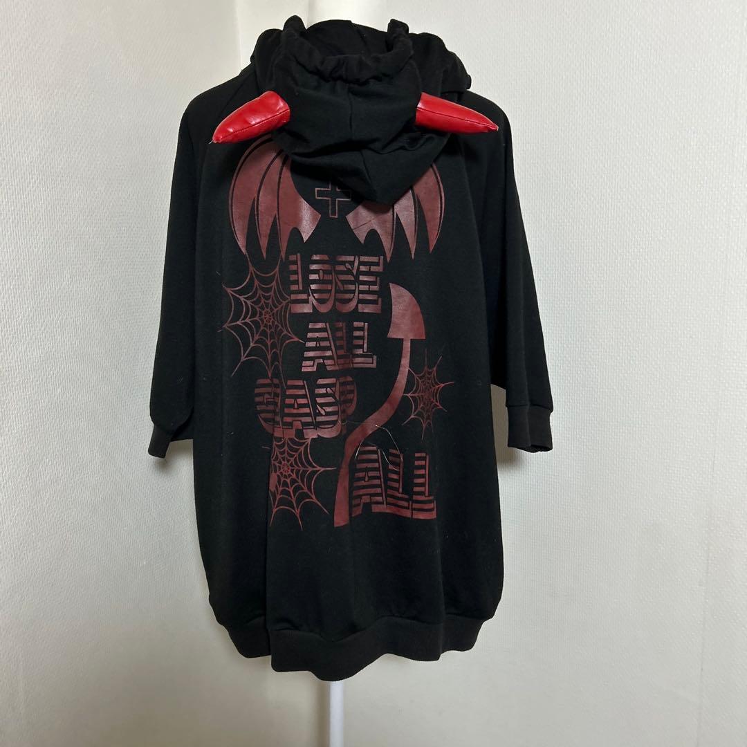 GLAVIL モンスターフード付きパーカー ワンピース ゴスロリ　原宿系 地雷系