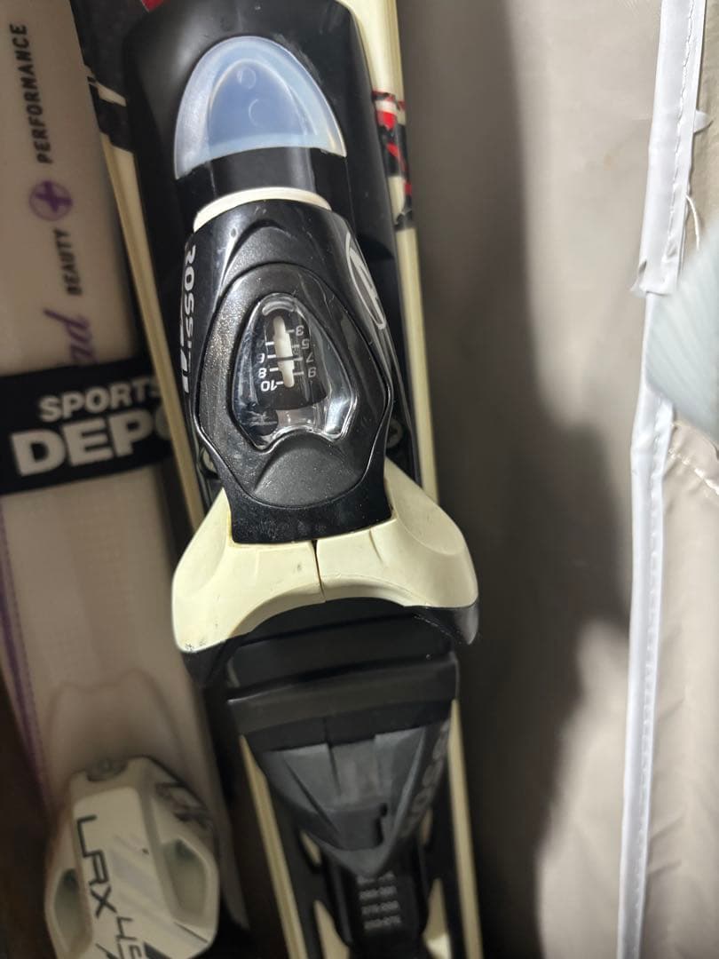ROSSIGNOL A74スキーとポールセット