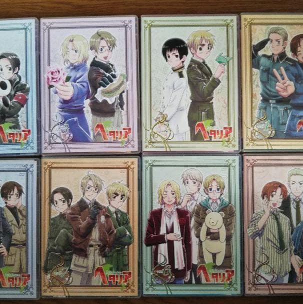 ヘタリア Axis Powers 【初回限定版】全8巻セット