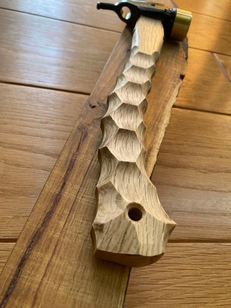 ハンマー　40本目♪∩^ω^∩ 村の鍛冶屋　名栗加工　ハンマー