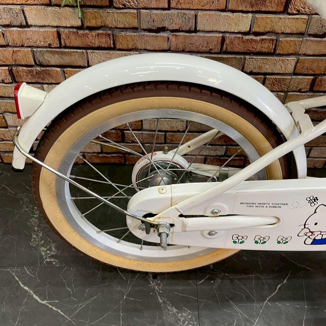 【103】子供用自転車 子供車 HELLO KITTY レッドホワイト
