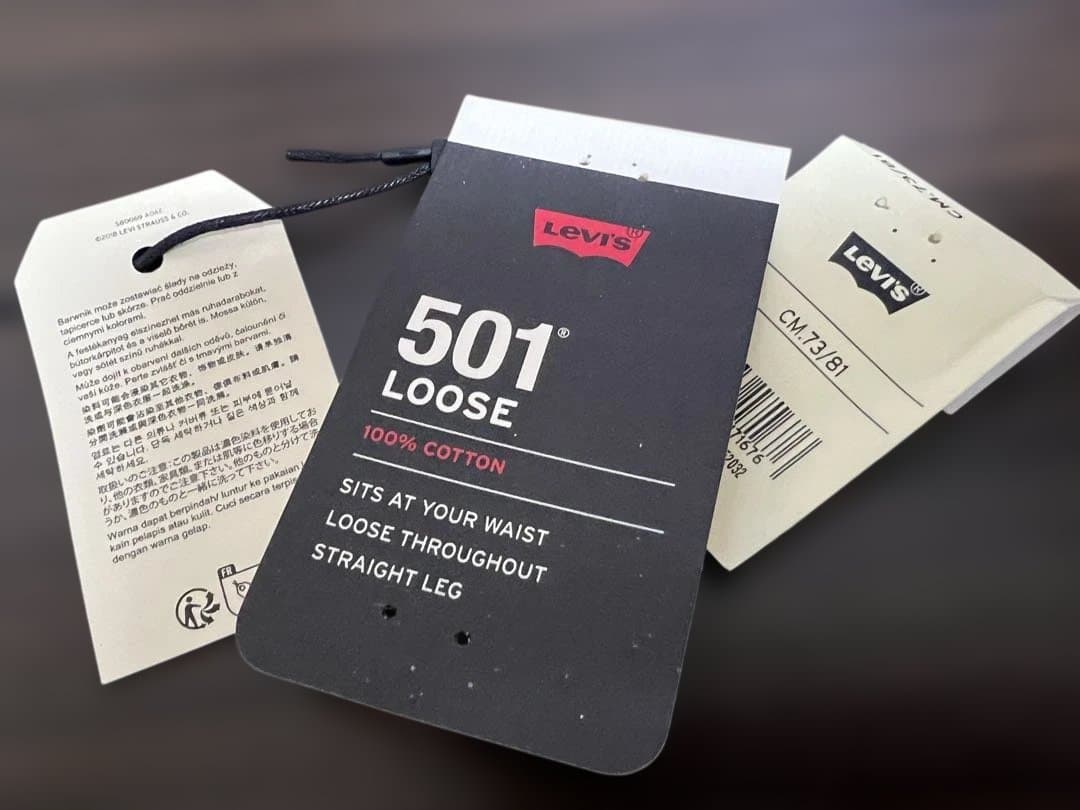 Levi’s 501® LOOSE ジーンズ ダークインディゴ