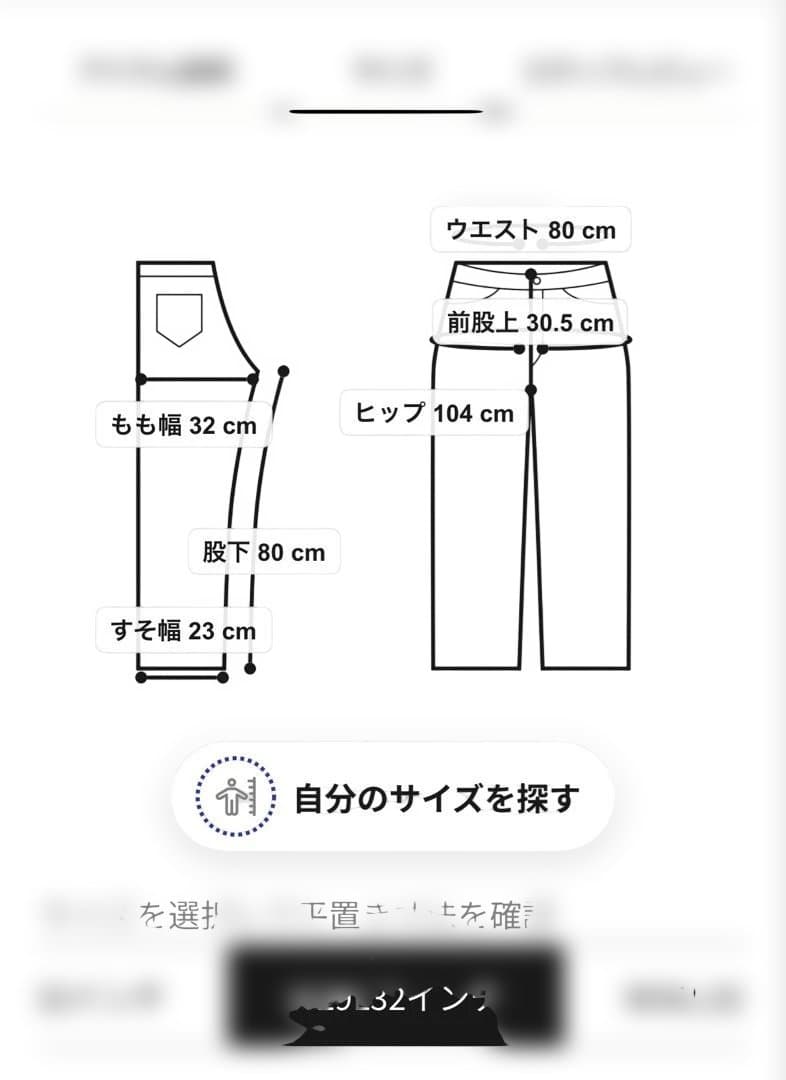 Levi’s 501® LOOSE ジーンズ ダークインディゴ