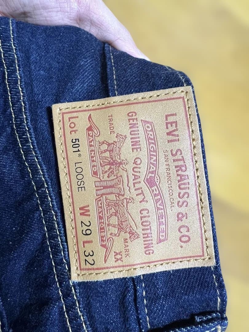 Levi’s 501® LOOSE ジーンズ ダークインディゴ