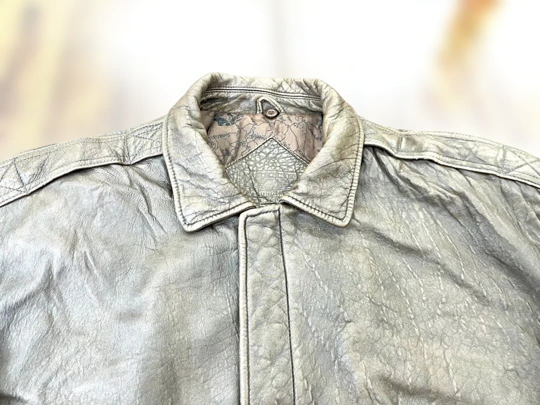 ROUNDTREE&YORKE A-2 レザージャケット　vintage XXL