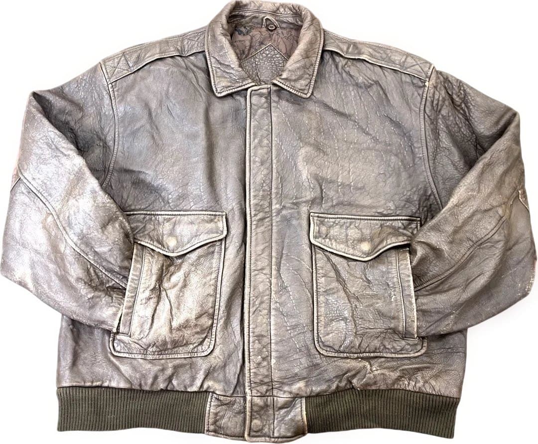 ROUNDTREE&YORKE A-2 レザージャケット　vintage XXL