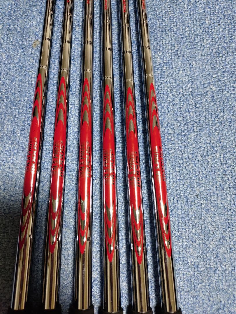 アイアン用スチールシャフト6本セット