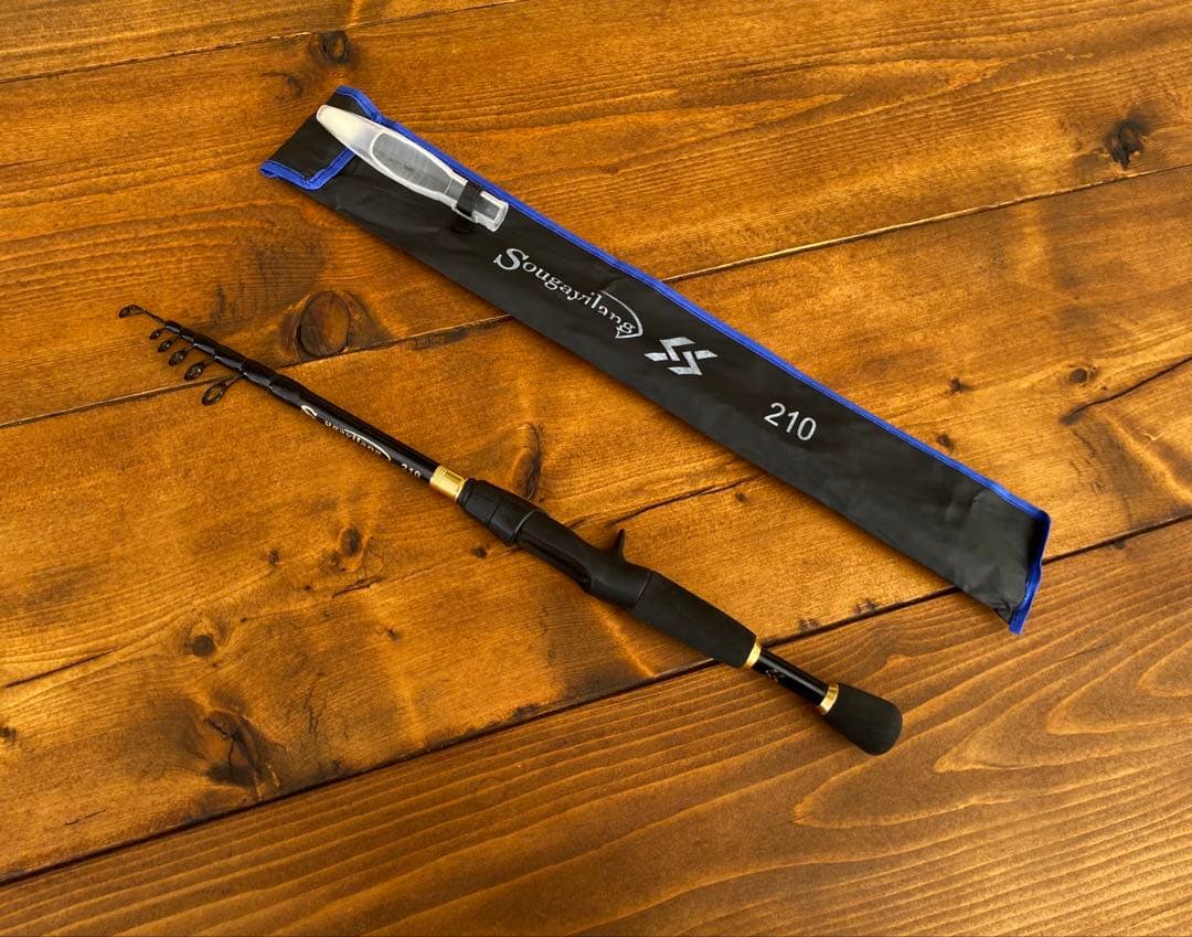 バス釣りセット　バスロッド　7ft ベイトロッド　ベイトリール　カーボンロッド