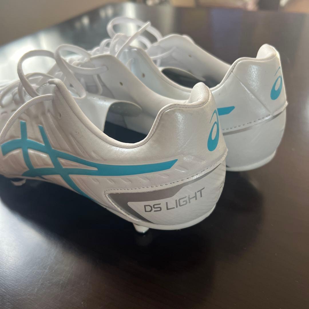 ASICS DS LIGHT ホワイト／アクア　25.5 未使用取替式