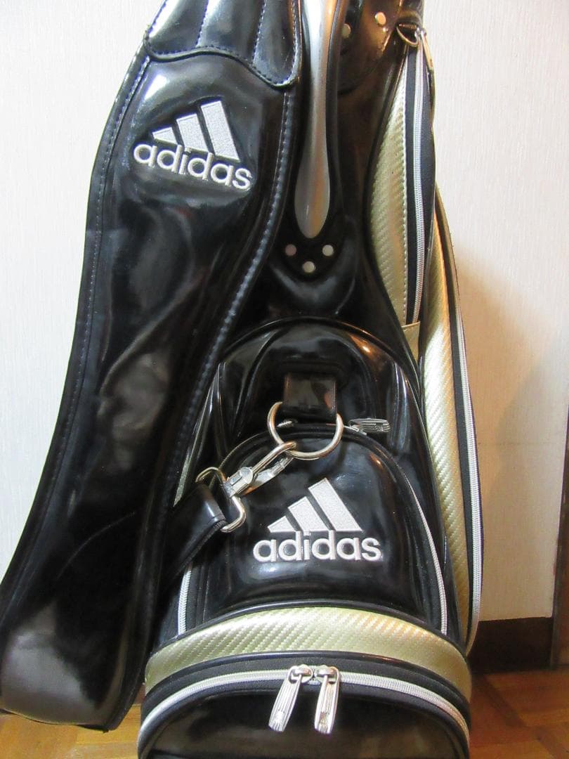 ★☆★アディダス★adidas★キャディ-バック★黒★④★☆★